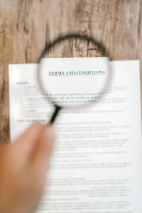 privacy policy and terms and conditions